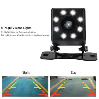 Visoka Kakovost Avto Pogled od Zadaj Kamero Univerzalno Varnostno kopiranje Vizijo HD Parkiranje 170 Široko Noč kotu Slike Nepremočljiva Barvni LED Fotoaparat N9S5