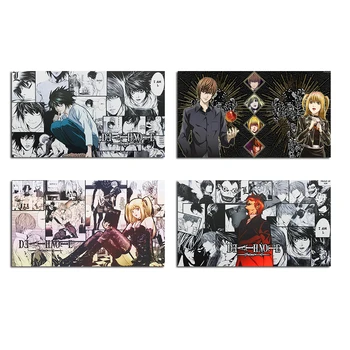 HD Klasični Japonski Anime Smrti Opomba Družino Dekoracijo Sten Natisne Stenske Nalepke Umetnosti Kolaž Slog, Bar, otroška Soba, Plakat