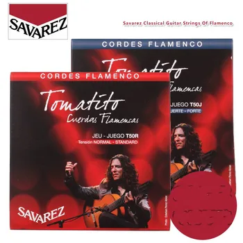 Savarez Tomatito Flamenco T50J T50R Najlon Klasične Kitare, Godala, Visoka/Normalna Napetost