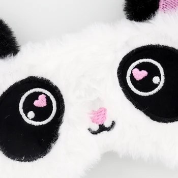 EXVOID 1PCS Panda Oči Obliž Eyepatch Božično Darilo Cartoon Živali Spalne Pomoči Oči Masko Bombaž Oči Kritje Potnih se Sprostite
