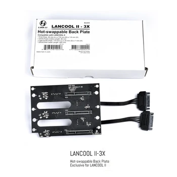 LIANLI Hot-Swappable Trdi Disk Nazaj Plošče Za LANCOOL II Primeru, 3 Trdi Frives,lancool-ii-3x