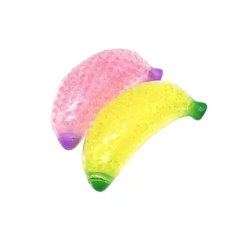 Banana Stisnite Igrača, Počasi Odskakivanje Žogo Oprostitev Stres Senzorično Fidget Orodje za Otroke / Odrasle 2021 prišlekov Darila