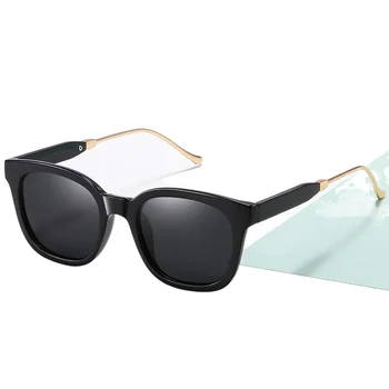 Ženske Polarizirana sončna Očala Moda Kvadratni Okvir Žarki blagovne Znamke Oblikovalec Vožnjo sončna Očala za Moške, Ženske Buljiti UV400 Odtenki