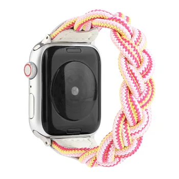 Tkanine Traku za Apple Watch Band 44 mm 40 mm iWatch razredi 38 mm 42mm Pas Najlon Šport Zanke zapestnica watchband za serijo 6 5 4 3 SE