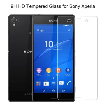 Zaščitnik zaslon Kaljeno Steklo za Sony Xperia X Kompakten Uspešnosti Spredaj Film za Sony XA XA1 Plus Ultra