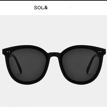 2020 Koreja novice 5 Slog NEŽEN sončna očala Ženske Moški Njena Sanjač 17 solo lang myma Acetat Polarizirana sončna očala ženske moški