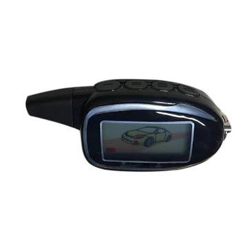 10PCS/veliko M7 LCD zaslon, Daljinski upravljalnik Keychain za 10 KOS Rusija Različica Ključne Scher-Khan magicar 7 Scher Khan M7 Lcd dvosmerni avtomobilski alarm