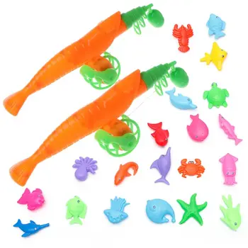 Izobraževalne Dojenček, Otrok, Otroci, Magnetni Ribiško Palico Ribe Model Igrača Zabavna Igra Darilo E56D