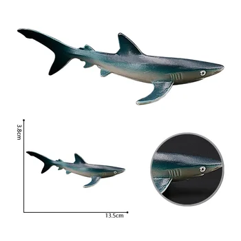 Morsko Življenje Živali Simulacija Modela Igrača Veliki Beli morski Pes Megalodon Shark Ocean Živali, Igrače za Otroke, Izobraževalne Dekor Darila
