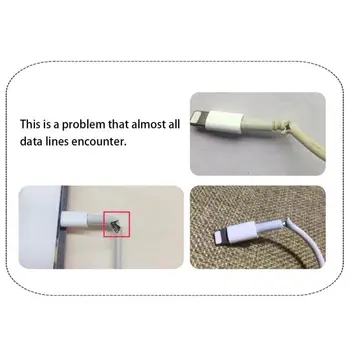 1.4 M MIX Barve Zaščitnik Kabel Cargador Za Telefone, Kabel USB Kabel Zaslona Kabel USB Podatkov Line Kabel za Polnjenje Zaščitnik