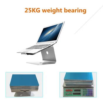Aluminij Tablet Laptop Stand Prenosni Nosilec Za Macbook Air Pro Prenosnik Podporo Cooling Pad Nastavek Za Hp Dell Dropshipping