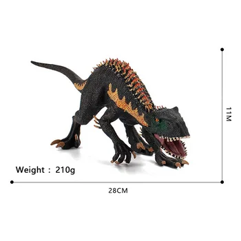 Jurassic Svetu Indominus Rex figuric-Igrač Simulacije Divjak Tyrannosaurus T-Rex Dinossauro Model Igrača za Otroke Darilo