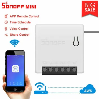 Pametno Stikalo za Google APP/LAN Smart Control APP Remote Control Smart Control SNZB-01-04 Smart Življenje Stikalo Glas Rele Timer