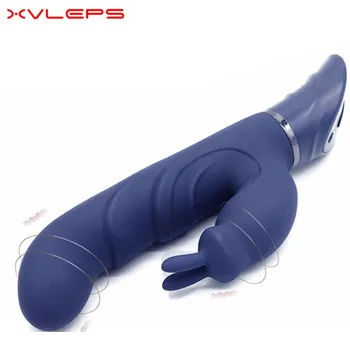 Vroče novih Obračuna Ženski Rabbit Vibrator za G Spot Vagine, Klitoris Stimulator Masturbator Dildo, Vibrator Sex Igrače za Ženske