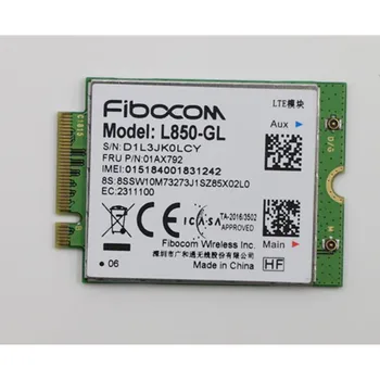 Fibocom L850-GL 01AX792 4g WWAN Kartico originalno Anteno za Lenovo Thinkpad T490s T14s 02HM509 02HM508