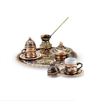 Baker turške Kave Določa Čaj Espresso Skodelico Nastavite Anatolian arabski Kave Skodelice Set Set 2 - (10 KOS) Otomanski Čaj, Set IZDELAN V TURČIJI
