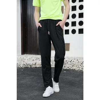 Kitajski slog perilo hlače priložnostno svoboden športne hlače vezani bombaž perilo velikosti moško perilo harem hlače luč hlače