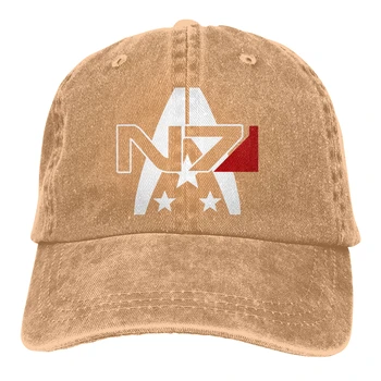 N7 Zavezništvo Baseball Caps Vrhuncem Skp Maso Učinek Poveljnik Shepard Igra Sonca Odtenek Klobuki za Moške
