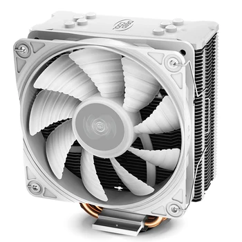 Deepcool GAMMAXX 400 Snow Leopard V2 CPU hladilnik, 120mm silent fan, Ø6 mm×4 toplotne cevi, podporo Intel LGA 1200/1366/115X, AMD AM4