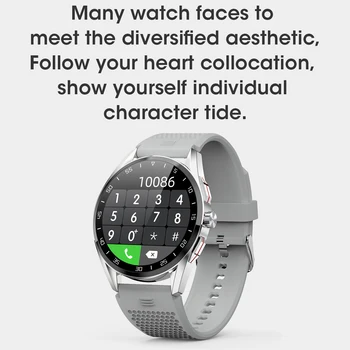Novo 2021 Pametno Gledati Moških Klic Polni, Zaslon na Dotik, IP68 Vodotesen Smartwatch Za Android iOS Športna Fitnes Tracker
