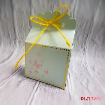 RLJLIVES Gift Box Kovinski Rezanje Umre Matrice za DIY Scrapbooking Žig/foto album Dekorativni Okrasni DIY Papir, Kartice
