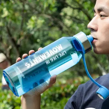 Velika Zmogljivost Prenosnih Plastične Steklenice za Vodo BPA Free Pitne Steklenice Prostem Kampiranje, Kolesarjenje, Pohodništvo, Šport Shaker Steklenice