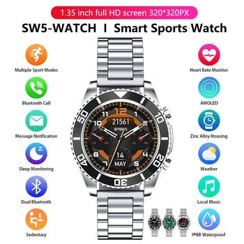 Vroče prodaje 2021 nova jekla pasu digitalno uro športne moške gledajo elektronski LED moške gledajo moške ure nepremočljiva Bluetooth watch