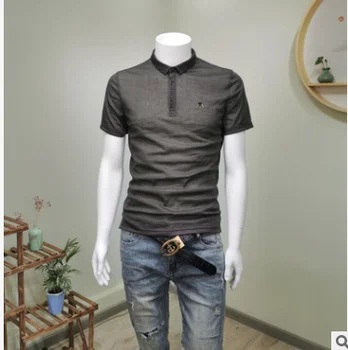 Moda za moške Priložnostne Kratek Rokav T-Shirt K1003