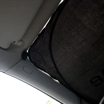 Avto Okno Sonce Odtenek Avto Vetrobransko steklo, Vizir Kritje Blok Prednje Okno Dežnik UV Zaščito Auto Okno Film Za Peugeot Subaru
