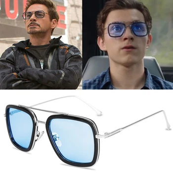 Očala Moški Ženske sončna Očala Iron man Očala Steampunk sončna Očala Očala Moški