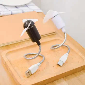 Mini USB Ventilator Ventilator Pripomočke Upogljivi Prosto Mini Mehko Listov Kača Tihi Ventilator Za Labtop