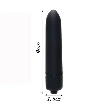 10 Hitrost Mini Bullet Vibrator Vodotesen Analni Vibrator za Klitoris Stimulator G Spot Vibrator Sex Igrače za Ženske