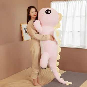 150 cm Huggable Big Dolgo Srčkan Dinozaver Plišastih Igrač Mehko Cartoon Živali Angel Polnjene Lutka Fant Blazino Otroci Dekle Darilo za Rojstni dan