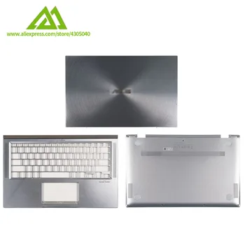 Novi Originalni LCD Hrbtni Pokrovček/podpori za dlani Zgornjega Primera/Spodnjem Primeru Za ASUS ZenBook 14 UM431D RM431D UX431F
