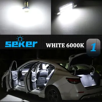 Seker Za BMW X5 E53 E70 F15 F85 Canbus Notranjosti LED Luči Vozila Dodatki v Notranjosti Delov Zemljevid Dome Prtljažnik brez Napak Sijalka