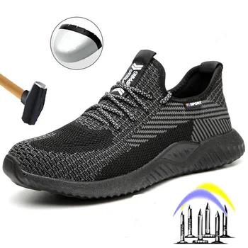 2020 nove delovne sile za zaščito, čevlji za moške smash-dokazilo anti-punkcija delo čevlji, športni čevlji na prostem pohodništvo čevlji