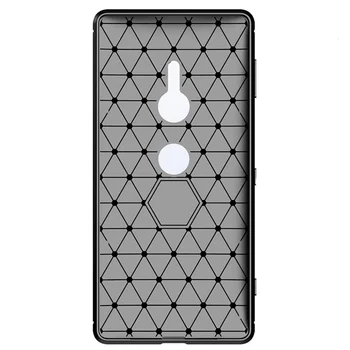 Telefon Primeru za Sony Xperia XZ2 Mobilne Odbijača Pribor Slim Shockproof Celotno Telo, TPU Mehke Tanke Silikonske Gume experia ZX2 Moški