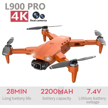 2021NEW L900Pro 4K Dvojno kamere, GPS Brnenje 5G WiFi Brushless Motor FPV Dron Let 30 Minut Oddaljen 3km RC Quadcopter