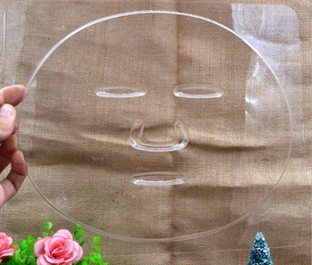 Vroče Prodajo! Obrazne Maske Ploščo Za Sadje, Zelenjavo Maska za Kavo Kavo Jasno Silikona Maska Plesni Pladenj za Izdelavo Mask DIY Orodja