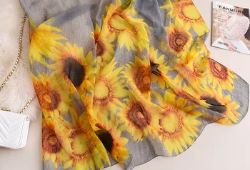 Spomladi jeseni leta 2020 korejski tiskane svile ženske šal za zaščito pred soncem počitnice plaža brisačo krokodil gubam tanke klimatska naprava šal
