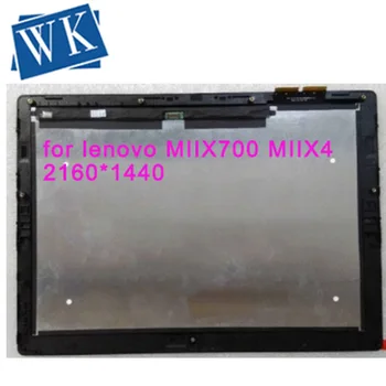 Brezplačna dostava Za Lenovo Ideapad MIIX 700 MIIX 4 LCD na Dotik Skupščine 2160*1440 LTL120QL01-001 zamenjavo, popravilo plošče