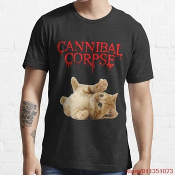 Cannibal truplo Priložnostne Srajce, Moške Kratek Rokav T-Shirt, Regular Fit Srajce Crewneck T-Shirt Graphic Tee za Moške Fantje