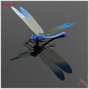 12pcs/set Srčkan Dragonfly Spalnica Dekorativne Stenske Nalepke Umetnosti Nalepke 3D Magnet Risanka Stenske Nalepke Doma Dekor 5Z