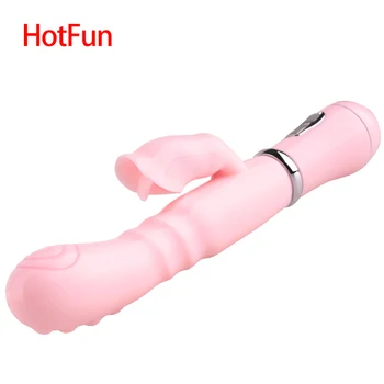 Jezik lizanje vibrator za G spot ženska masturbacija naprava električni vibrator av vibrator ženski odrasle sex igrača igrača