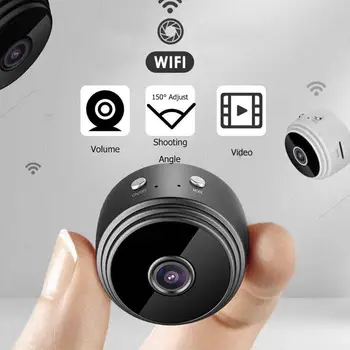 Vroče Prodaje Wifi, Mini Kamero APP Remote Monitor Home Security 720P IP Kamere IR Noč Magnetni Brezžične Fotoaparat Dropshipping