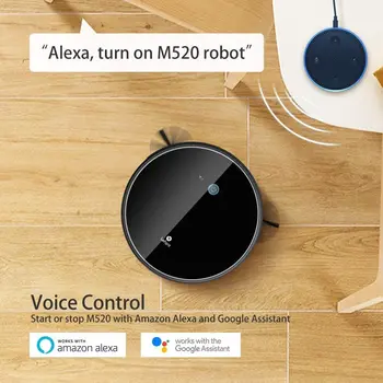 Lefant M520 Roomba Robot sesalnik za Dom Smart Življenje Samodejno Polni Prenosno Močna Sesalna Robotski sesalnik APP