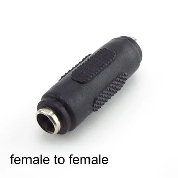 1pair 5,5 mm*2.1 mm Moški Moški DC Vtič Priključek in Ženski Ženski Vtičnice Priključek Za CCTV Camcer Plošča Vgradna Adapter