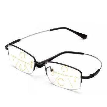 Sightto Progresivna Očala Z Multifokalna Leča Bifocal Branje Glasse Proti Modri Recept Očala Iz Titana Očala Okvir