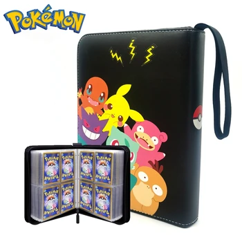 Pokemon Kartico Risank Anime Imetnik Album Igrača Zbirka Igre Pokemones Kartice Album Knjiga