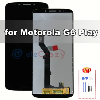 Original za Motorola G6 Predvajanje LCD Zaslon na Dotik Računalnike Skupščine Zamenjava Testirani
